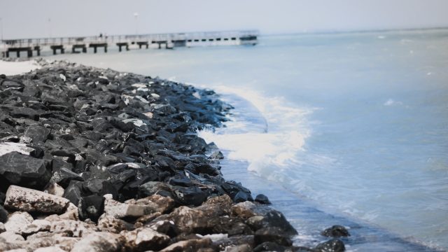 Ocean Waves At Beach